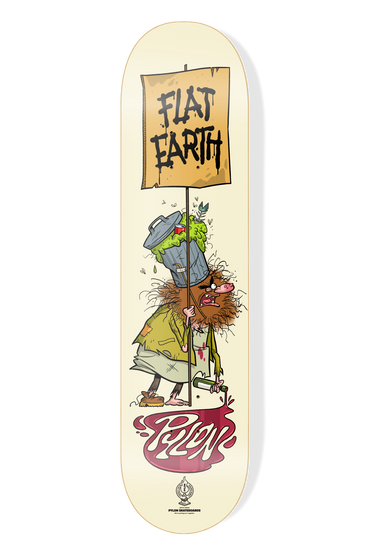 Amazon.com : Pylon The Shovel Skateboard Deck -8.38 White